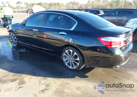 2013 Honda Accord Sport from USA, damaged, VIN 1HGCR2F54DA184880